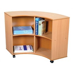 Supporting image for Curved In Quarter Round Open Storage Unit