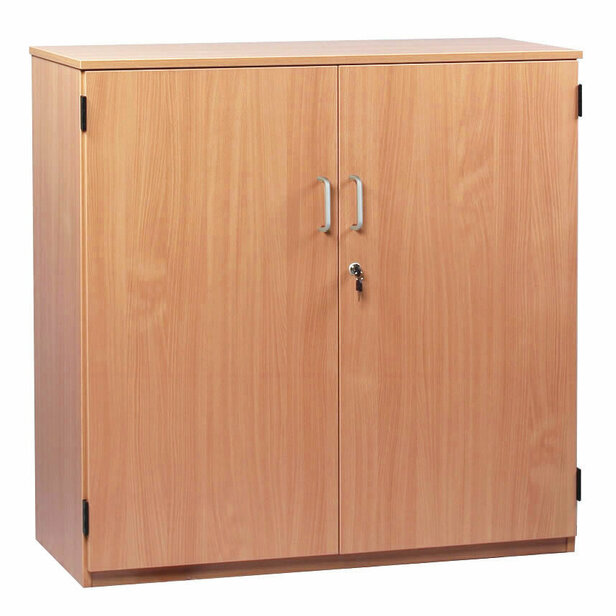 Supporting image for Y15180 -Cupboard, H1000mm - BEECH