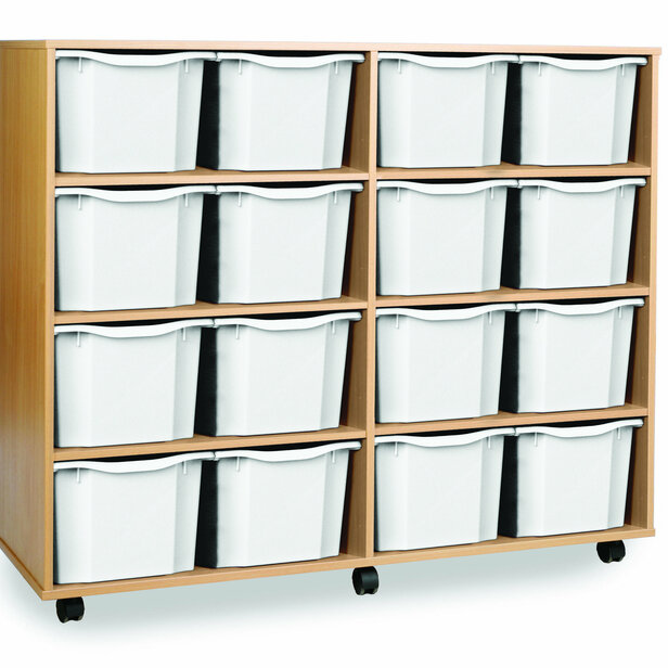 Supporting image for Y1572516 - 16 Extra Deep Unit - Mobile - No Doors - BEECH