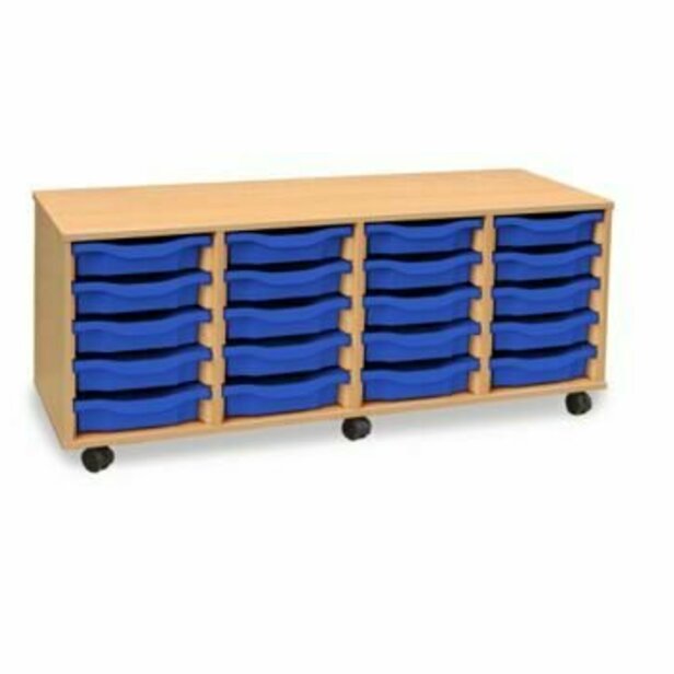 Supporting image for 20 Shallow Tray Storage Unit - Mobile