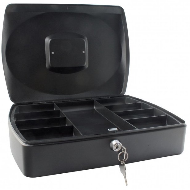 Supporting image for SPRINGFIELD 10 INCH CASH BOX BLACK