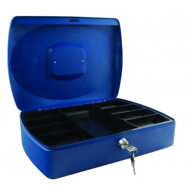 Supporting image for SPRINGFIELD 12 INCH CASH BOX BLUE