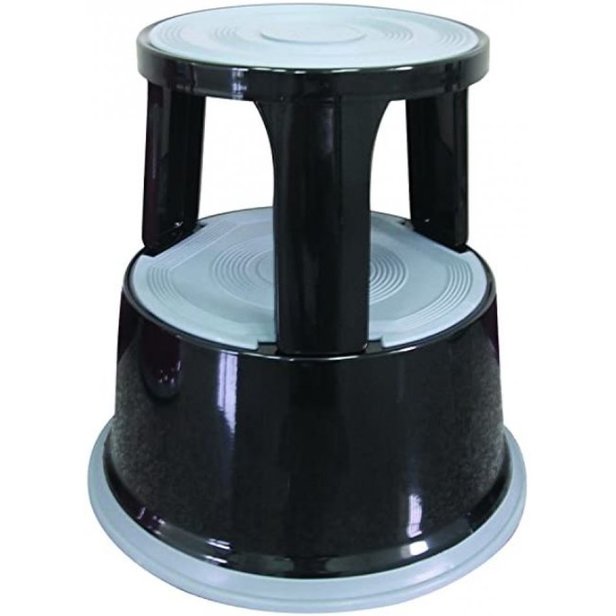 Supporting image for SPRINGFIELD PLASTIC STEP STOOL BLACK