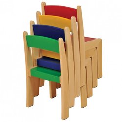 Supporting image for YSTCHMIX1 - Assorted Nursery Chairs - Pack of 4 - H260