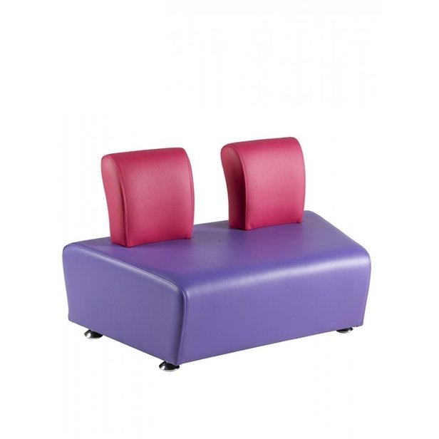 Supporting image for Flint Junior - Angled Double Seat with Back