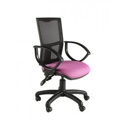 Supporting image for Chime Mesh Operator Chair - Black Base and Fixed Arms