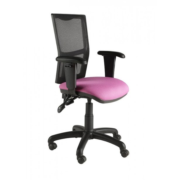 Supporting image for Chime Mesh Operator Chair - Black Base and Adjustable Arms