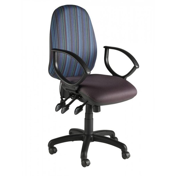 Supporting image for Cusiro Task Chair - Black Components and Fixed Arms