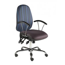 Supporting image for Cusiro Task Chair - Chrome Components and Fixed Arms