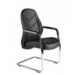 Supporting image for Racer Black Leather Conference Chair