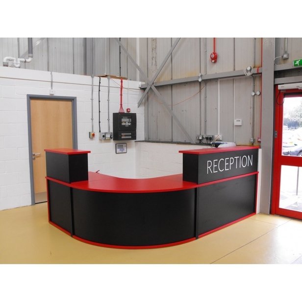 Supporting image for Coloured Reception Desk