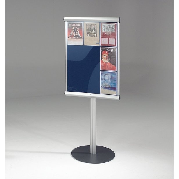 Supporting image for YSSILS - Freestanding Noticeboard with Lift Off Lockable Cover - 735 x 491