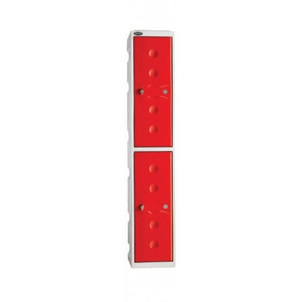 Supporting image for Exterior Plastic Locker - 2 Doors - H1800