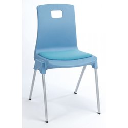Supporting image for Upholstered Fitted Seat Pad for Forum Chairs