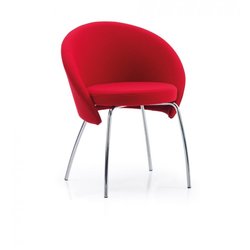 Supporting image for Viva Tub Chair - 4 Curved Legs