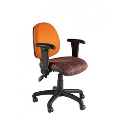 Supporting image for Merlin Mid Back Operator Chair with Adjustable Arms