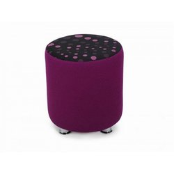 Supporting image for Stylo Round Stool - Fabric