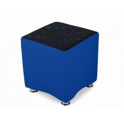 Supporting image for Stylo Square Stool - Fabric