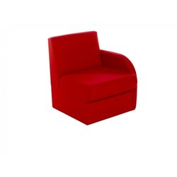 Supporting image for Aspect Modular - Reception Chair with Left Arm - FABRIC