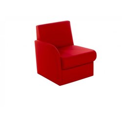 Supporting image for Aspect Modular - Reception Chair with Right Arm - FABRIC