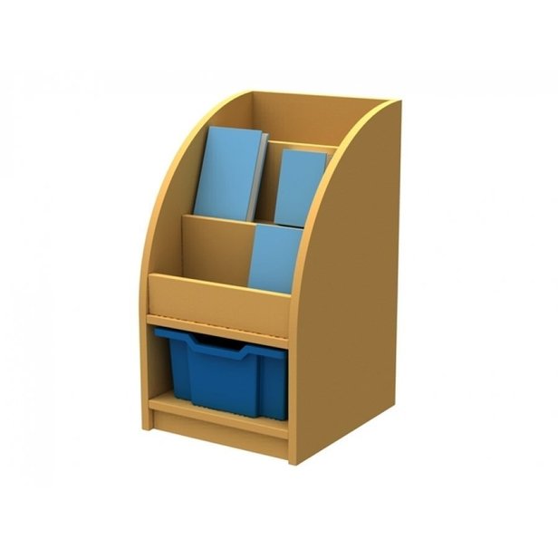 Supporting image for Y300CT8 - Lundy Book/Tray Storage Unit - 1 Tray