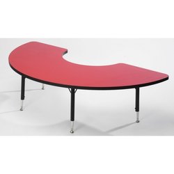 Supporting image for YFN005A - Height Adjustable Arc Table - Red