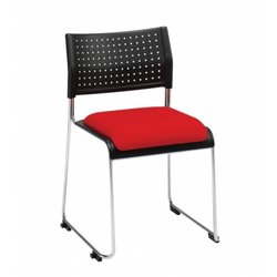 Supporting image for Kraft Sled Frame Sidechair - Fully Upholstered Seat