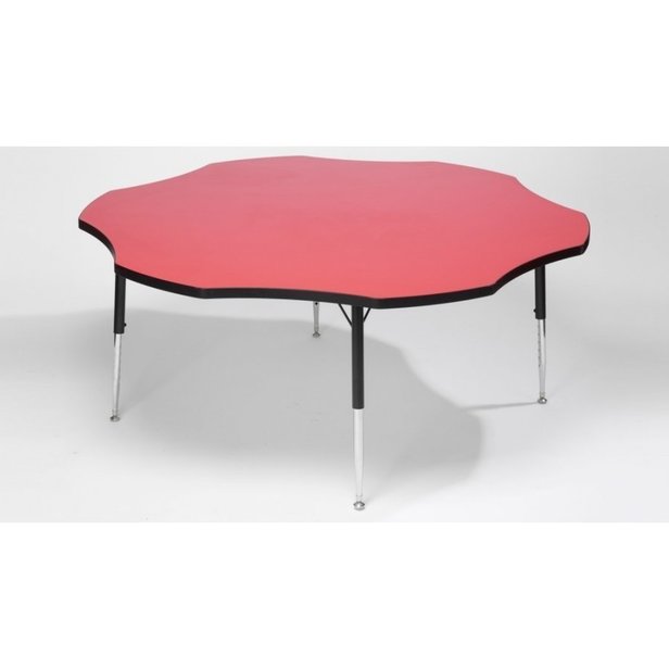 Supporting image for YFN0010A - Flower Height Adjustable Table - Red
