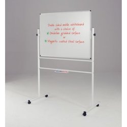 Supporting image for YEREV1212 - Standard Revolving Whiteboards - Non-Magnetic - W1200 x H1200