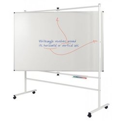 Supporting image for YREVM912 - Premium Revolving Whiteboards - Magnetic - W1200 x H900