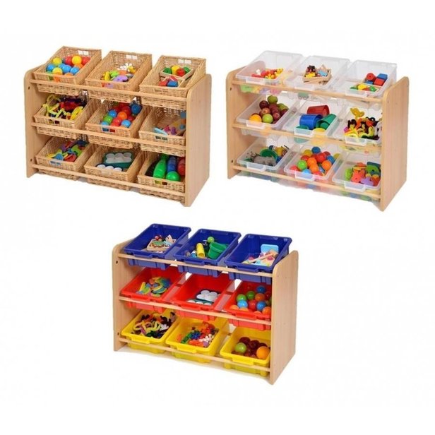 Supporting image for Creative! Beech Angled Classroom Tidy Attachment