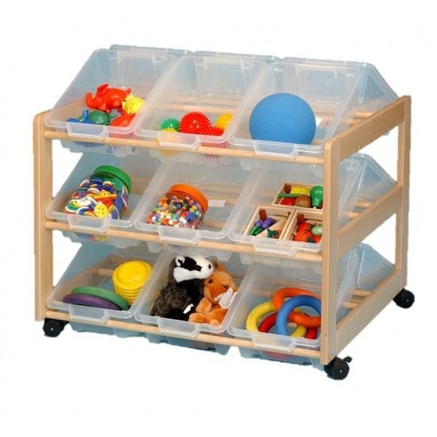 Supporting image for Creative! Double Sided 18 Tray Classroom Tidy