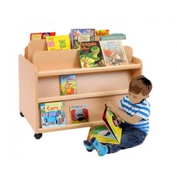Supporting image for Creative! Double Sided Book Display and Storage Unit