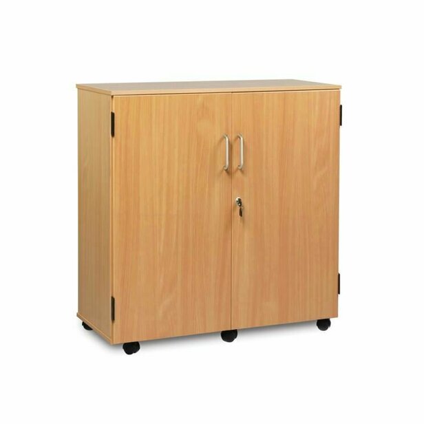 Supporting image for Y15143 - 9 Jumbo  Unit - Mobile - With Doors - BEECH