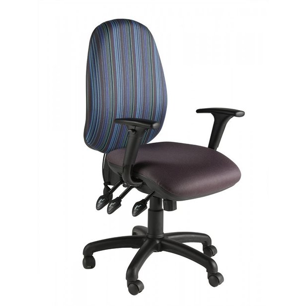Supporting image for Cusiro Task Chair - Black Components and Adjustable Arms