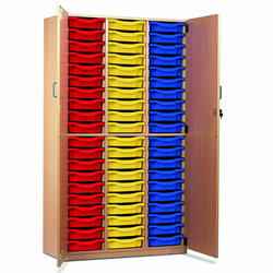 Supporting image for Y15176 - 60 Tray Cupboard - With Doors