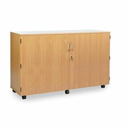 Supporting image for Y15134 - 32 Shallow/16 Deep  Unit - With Doors - BEECH
