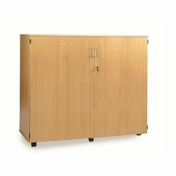Supporting image for Y1572616 - 16 Extra Deep Unit - Mobile - With Doors - BEECH