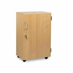 Supporting image for Y17047 - 6 Jumbo Unit - Mobile - With Doors - BEECH