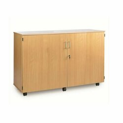 Supporting image for Y1572012 - 12 Extra Deep Unit - Mobile - With Doors - BEECH