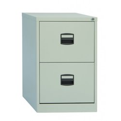 Supporting image for YSLV2M* - Steel Storage - Lugano Standard Filing Cabinet - 2 Drawer