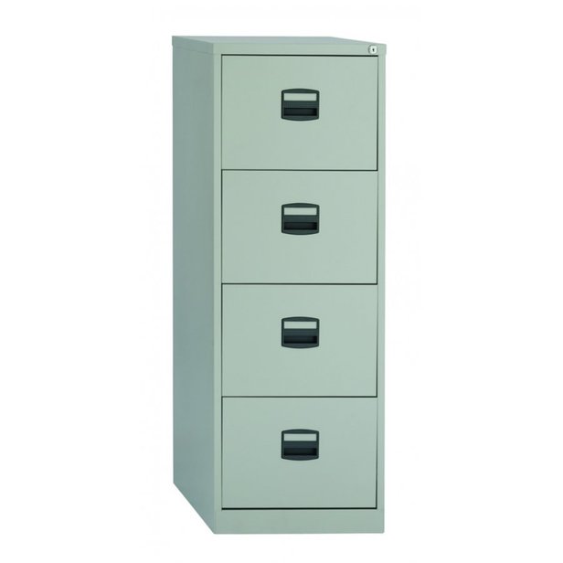 Supporting image for YSLV4M* - Steel Storage - Lugano Standard Filing Cabinet - 4 Drawer