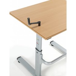 Supporting image for Y15802 - Access Height Adjustable Double Table - 1200 x 600 - image #3