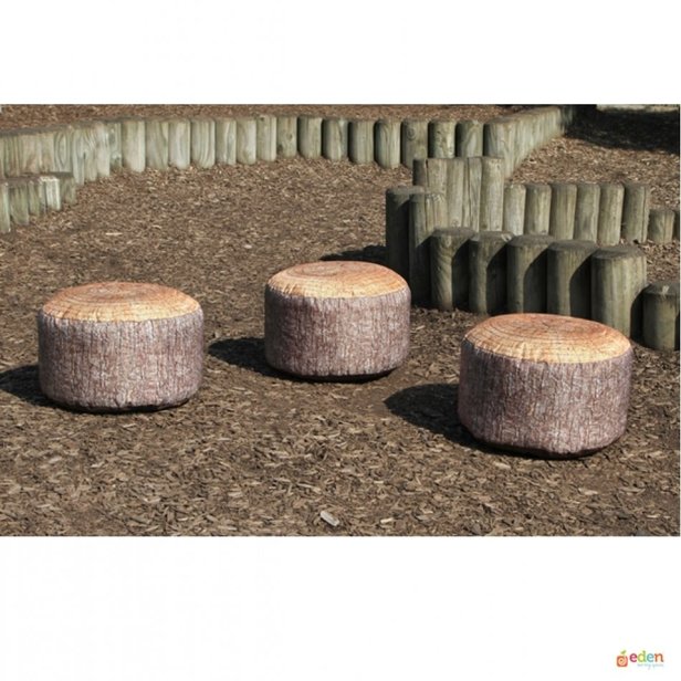 Supporting image for Tree Stump Bean Bag Stool (Pack of 3) - image #2