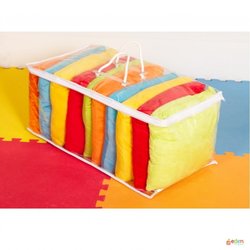 Supporting image for Bright Colour Soft Cushions (Pack of 10) - image #2