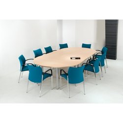 Supporting image for Alpine Essentials Rectangular Meeting & Conference Tables - Pole Leg - image #3