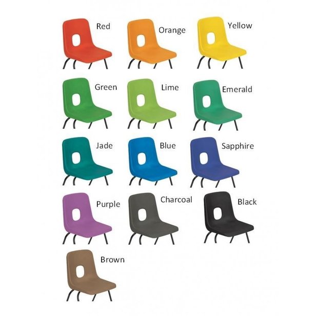 Supporting image for Y16705 - Classic Classroom Poly Chair - H460 - image #2
