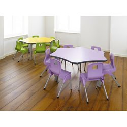Supporting image for YHAC12 - Primary Height Adjustable Table - Clover - image #2