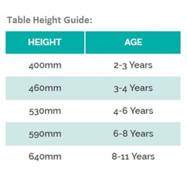 Supporting image for YHARD12 - Primary Height Adjustable Tables - Circle - image #3
