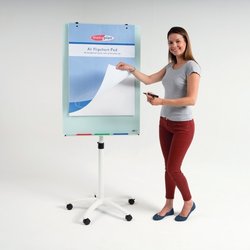 Supporting image for Glass Flipchart Easel - image #2